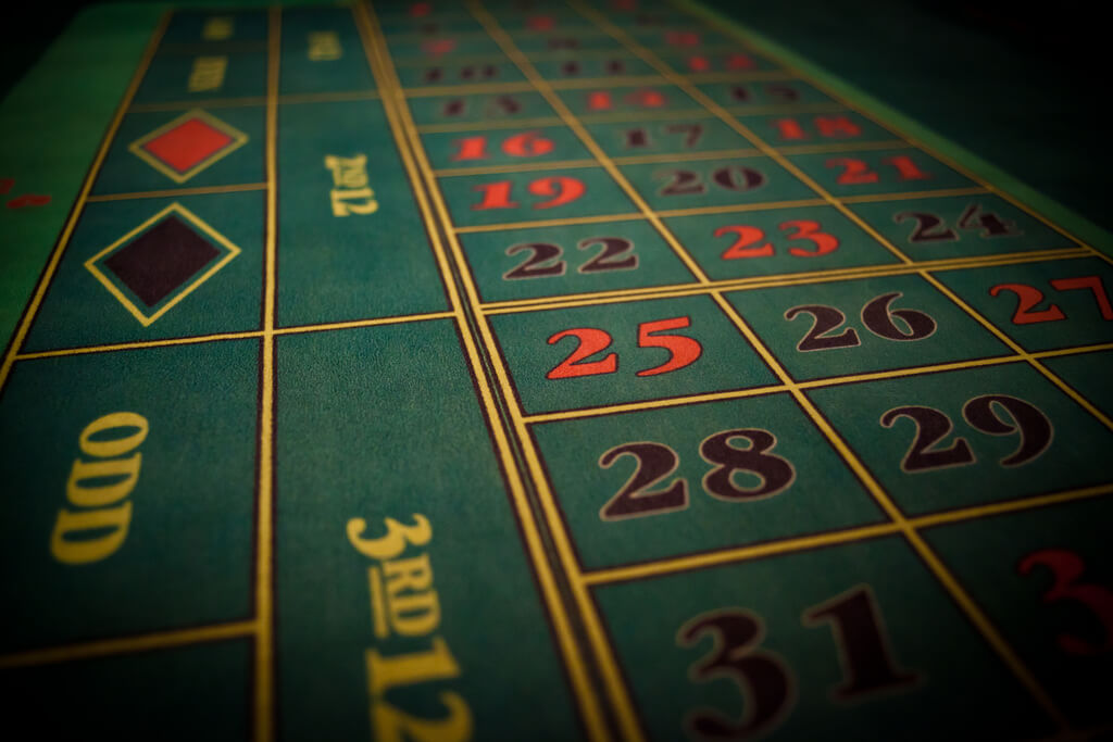 mesa de apuestas de la ruleta americana online
