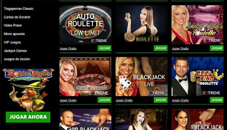 cashpot casino juegos en vivo