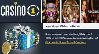Bono de bienvenida Casino 1