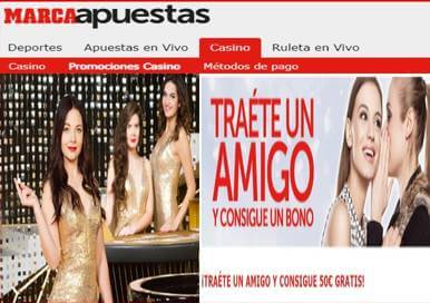 Jugar entre amigos en Marca Apuestas entrega hasta 50 euros