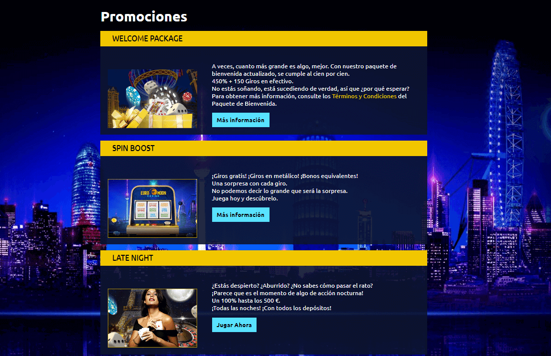 euromoon promociones